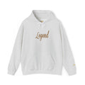 Legend Script Hoodie-Cozy Pullover with Gold Text - 314 Originals