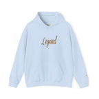 Legend Script Hoodie-Cozy Pullover with Gold Text - 314 Originals