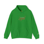 Legend Script Hoodie-Cozy Pullover with Gold Text - 314 Originals