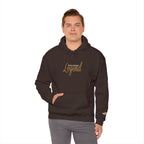 Legend Script Hoodie-Cozy Pullover with Gold Text - 314 Originals