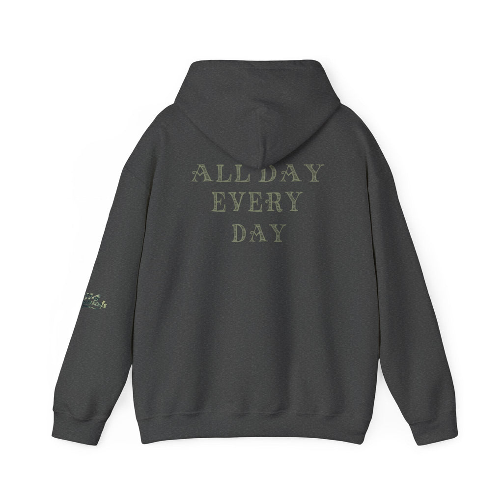 "Let's Get It" Graphic Pullover, "All Day Every Day" Back Print - 314 Originals