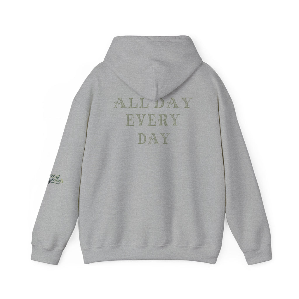 "Let's Get It" Graphic Pullover, "All Day Every Day" Back Print - 314 Originals