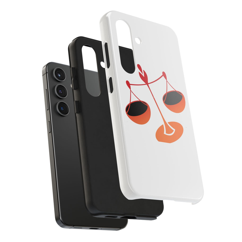 Libra Scales Phone Case — Zodiac Balance Tough Protective Cover - 314 Originals