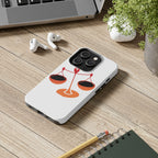 Libra Scales Phone Case — Zodiac Balance Tough Protective Cover - 314 Originals