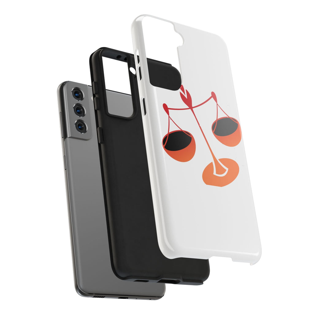 Libra Scales Phone Case — Zodiac Balance Tough Protective Cover - 314 Originals