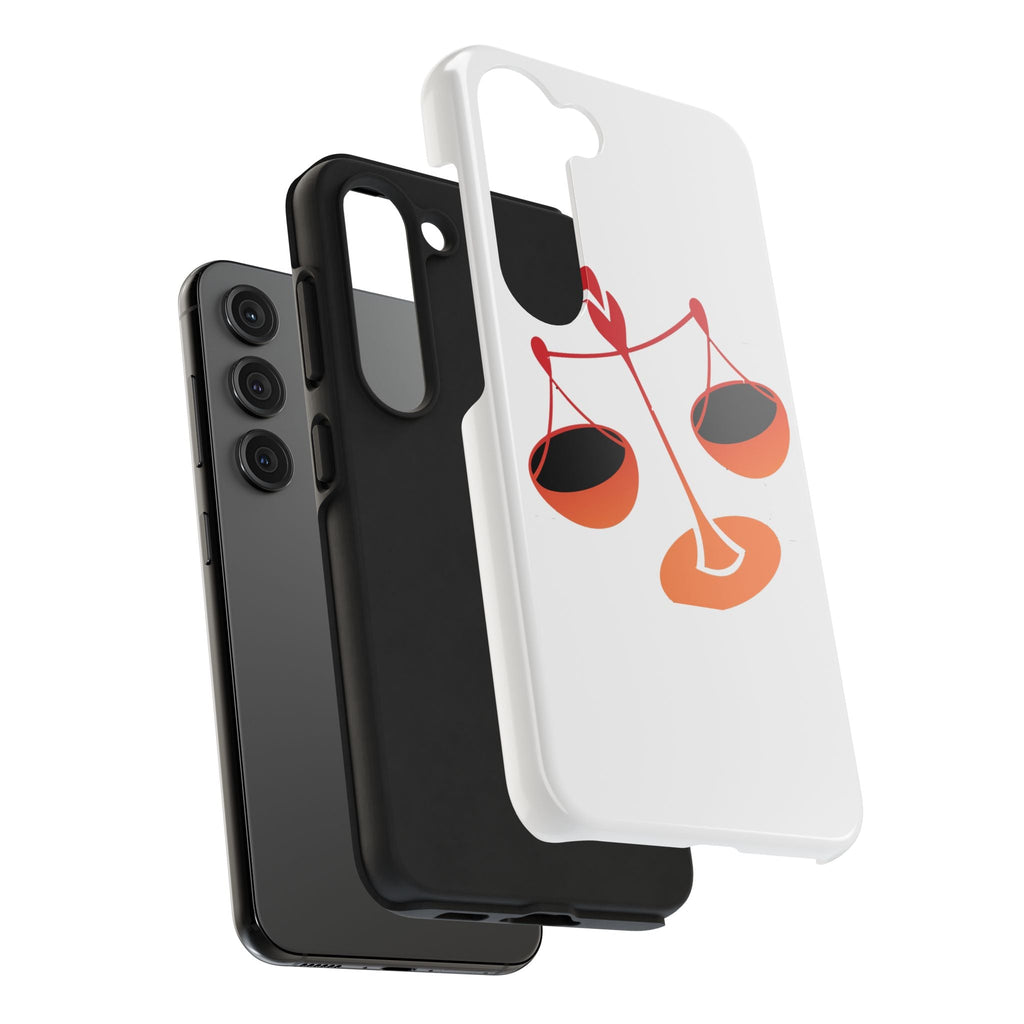 Libra Scales Phone Case — Zodiac Balance Tough Protective Cover - 314 Originals