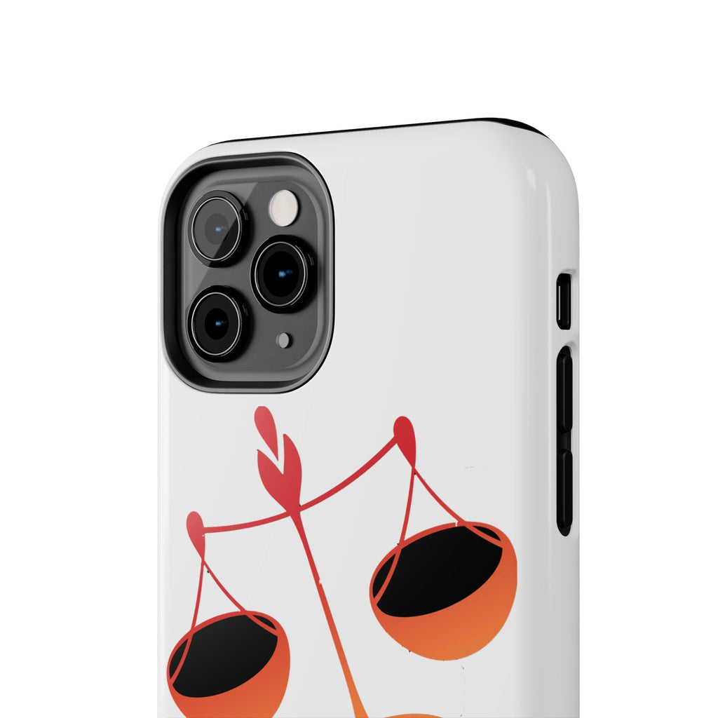 Libra Scales Phone Case — Zodiac Balance Tough Protective Cover - 314 Originals