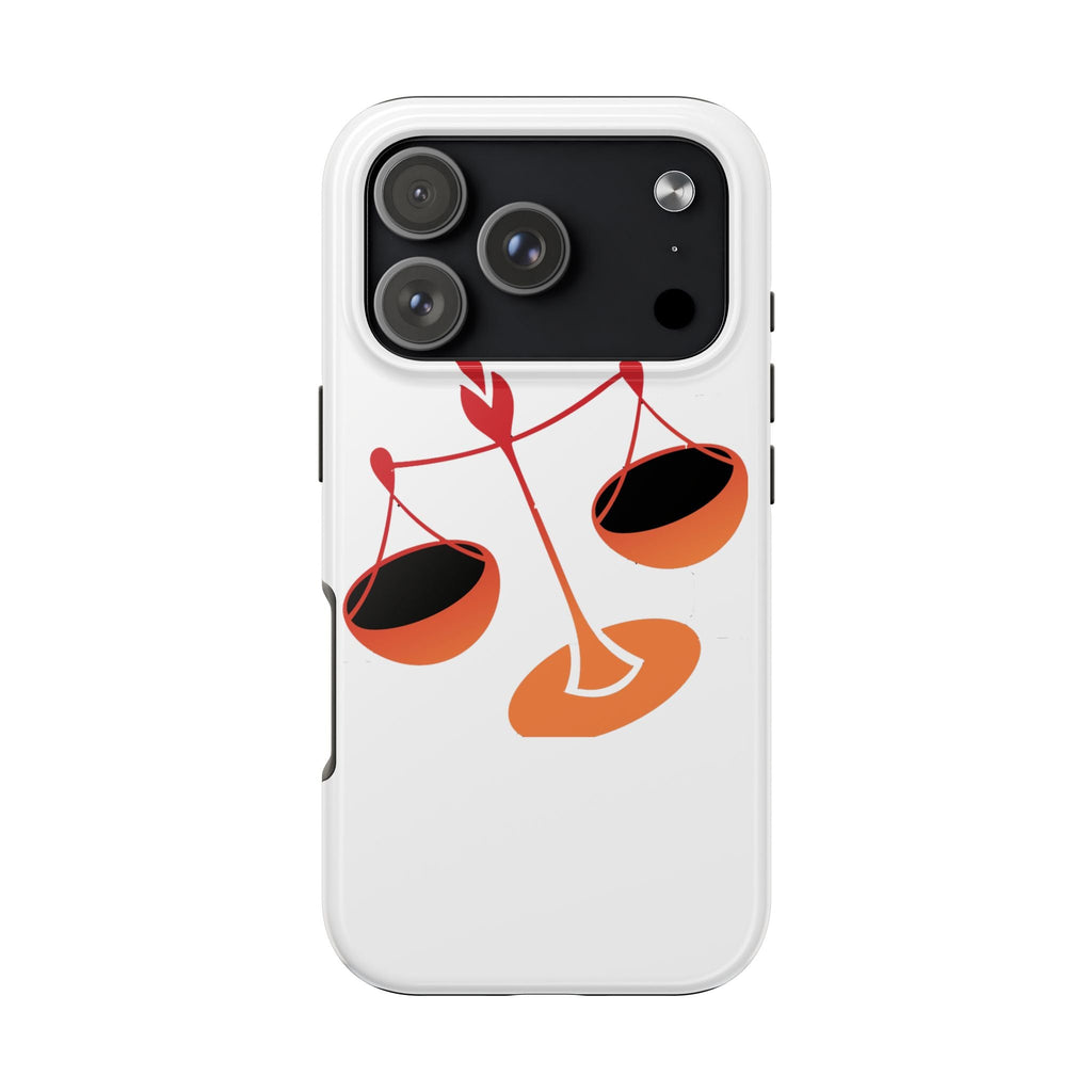 Libra Scales Phone Case — Zodiac Balance Tough Protective Cover - 314 Originals
