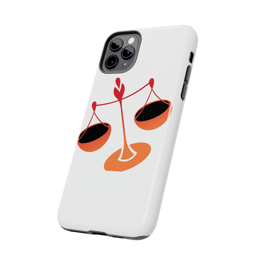 Libra Scales Phone Case — Zodiac Balance Tough Protective Cover - 314 Originals