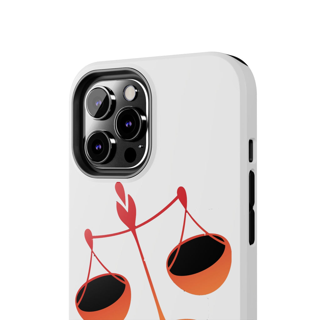 Libra Scales Phone Case — Zodiac Balance Tough Protective Cover - 314 Originals