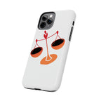 Libra Scales Phone Case — Zodiac Balance Tough Protective Cover - 314 Originals