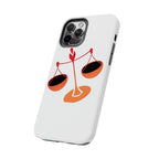 Libra Scales Phone Case — Zodiac Balance Tough Protective Cover - 314 Originals