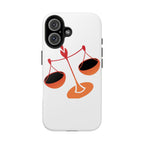 Libra Scales Phone Case — Zodiac Balance Tough Protective Cover - 314 Originals