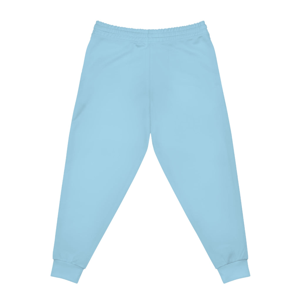 Light Blue 314 Originals Athletic Joggers – Retro Script Logo Sweatpants - 314 Originals