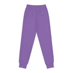 Light Purple Youth Joggers with 314 Originals Side Graphic — Kids Athletic Sweatpants - 314 Originals