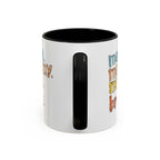 Mama Mommy Mom Bruh Coffee Mug – Funny Multicolor Mom Gift (11/15oz Accent Mug) - 314 Originals