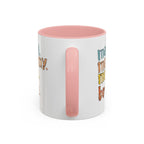 Mama Mommy Mom Bruh Coffee Mug – Funny Multicolor Mom Gift (11/15oz Accent Mug) - 314 Originals