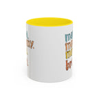 Mama Mommy Mom Bruh Coffee Mug – Funny Multicolor Mom Gift (11/15oz Accent Mug) - 314 Originals