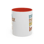 Mama Mommy Mom Bruh Coffee Mug – Funny Multicolor Mom Gift (11/15oz Accent Mug) - 314 Originals