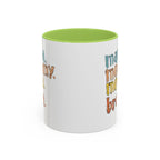 Mama Mommy Mom Bruh Coffee Mug – Funny Multicolor Mom Gift (11/15oz Accent Mug) - 314 Originals
