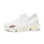 Men's All White Mesh Running Sneakers - 314 Originals