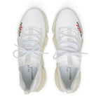 Men's All White Mesh Running Sneakers - 314 Originals