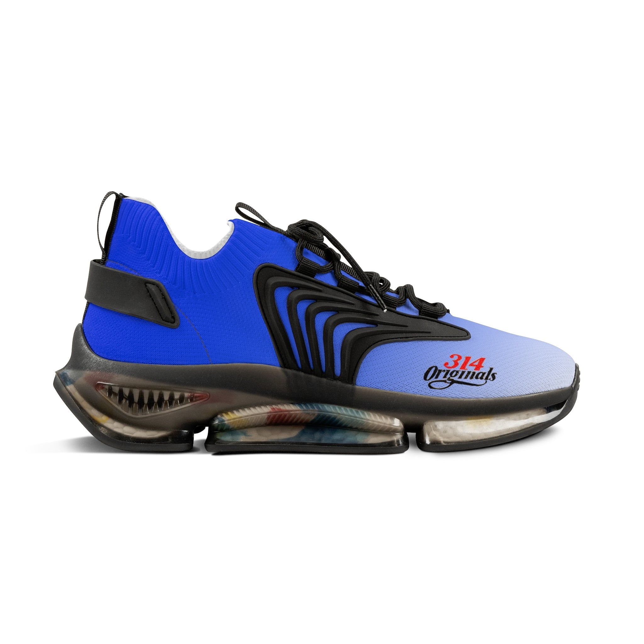 Men's Blue Sky Mesh Sneakers — Breathable Lightweight Running Shoes with 314 Originals Accent - 314 Originals