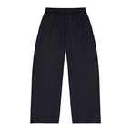 Men's Pajama Pants — Relaxed Black Lounge Sleepwear with Small Monogram Accent - 314 Originals