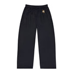 Men's Pajama Pants — Relaxed Black Lounge Sleepwear with Small Monogram Accent - 314 Originals