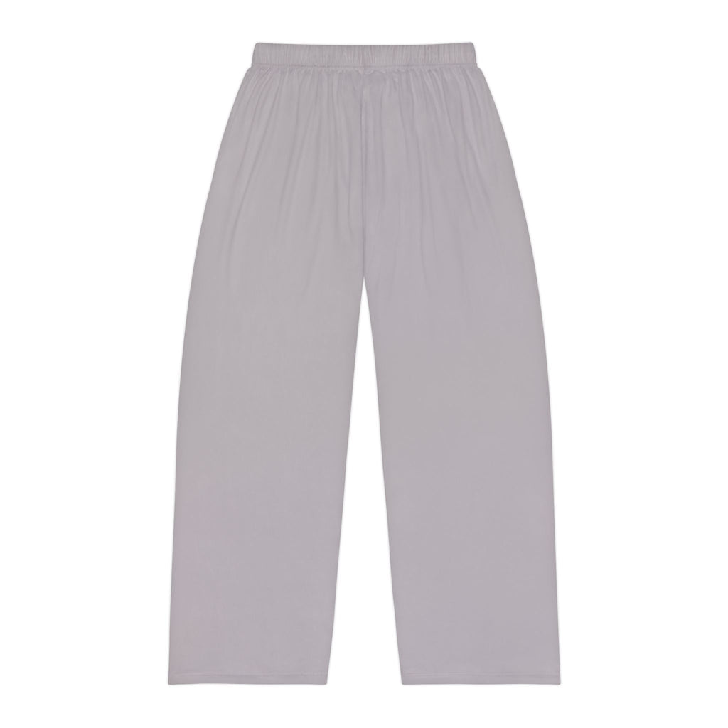 Men's Pajama Pants — Relaxed Gray Lounge Sleepwear with Small Monogram Accent - 314 Originals