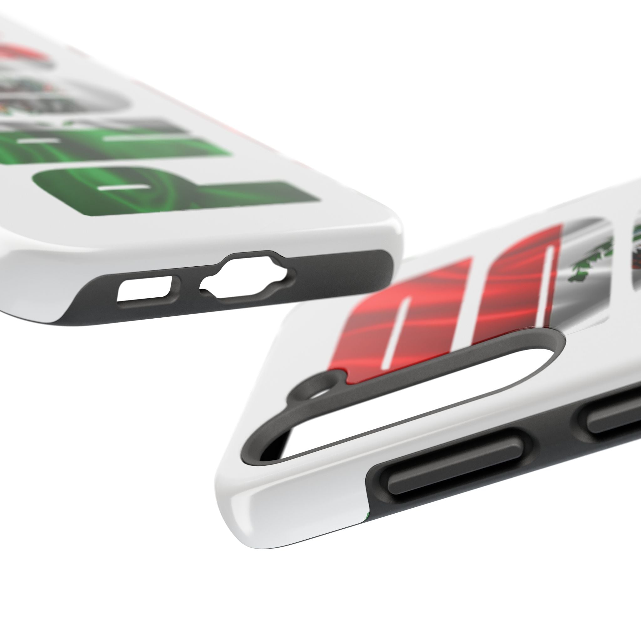 Mexico Pride Tough Phone Case — Mexican Flag Vertical 'PRIDE' Design - 314 Originals
