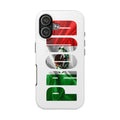 Mexico Pride Tough Phone Case — Mexican Flag Vertical 'PRIDE' Design - 314 Originals