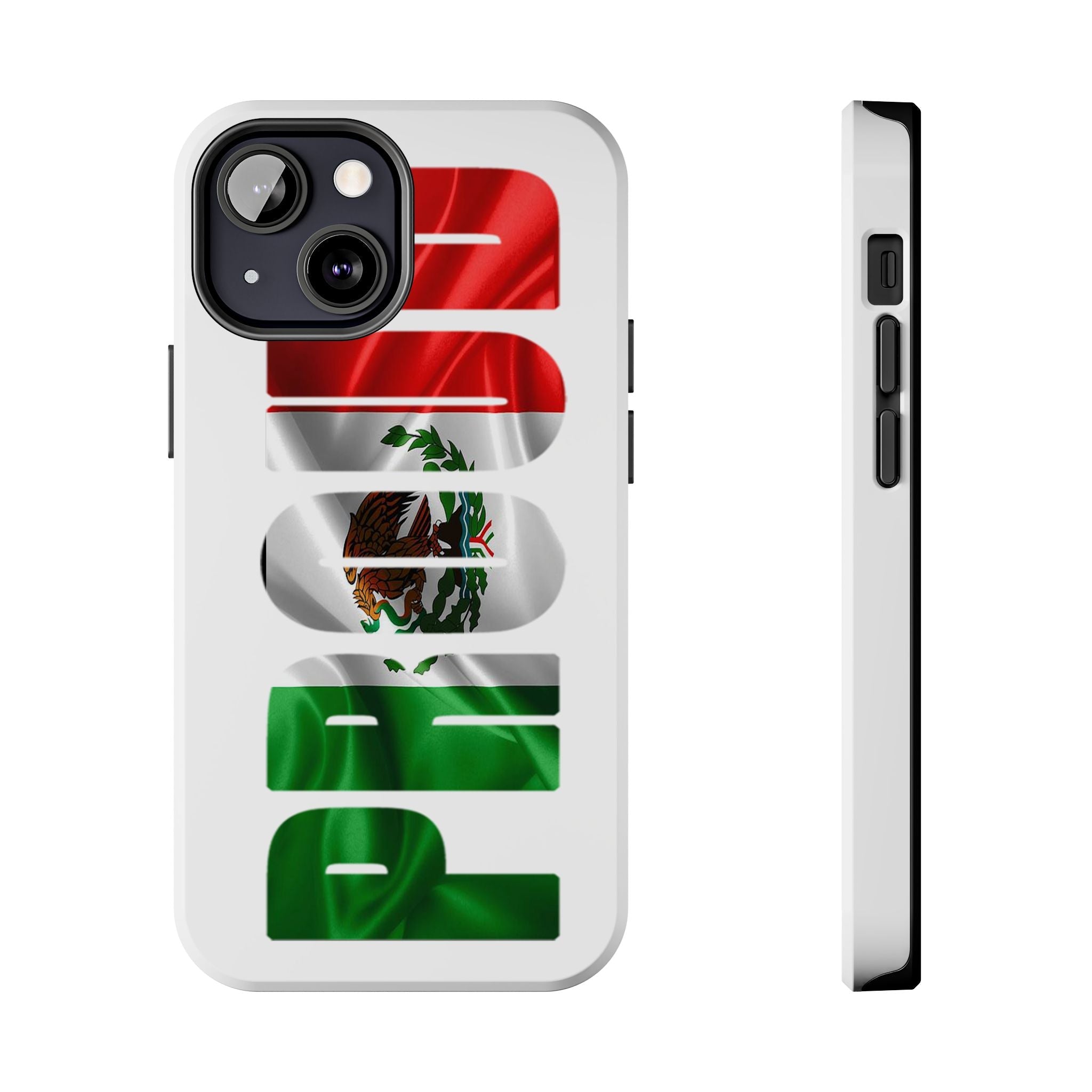 Mexico Pride Tough Phone Case — Mexican Flag Vertical 'PRIDE' Design - 314 Originals