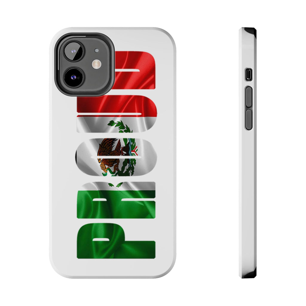 Mexico Pride Tough Phone Case — Mexican Flag Vertical 'PRIDE' Design - 314 Originals