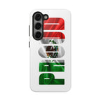 Mexico Pride Tough Phone Case — Mexican Flag Vertical 'PRIDE' Design - 314 Originals