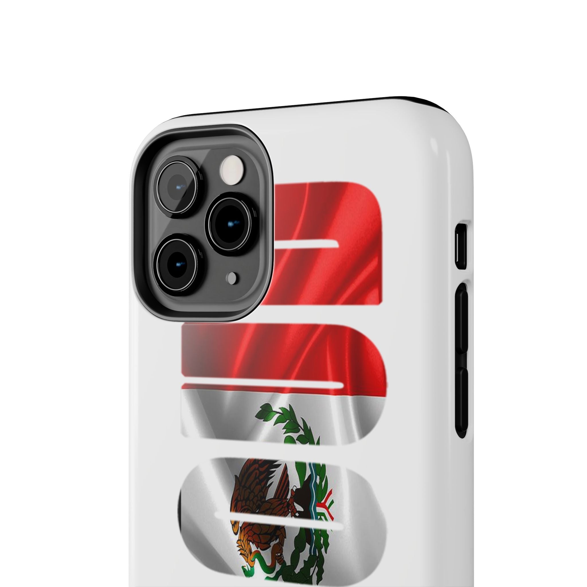 Mexico Pride Tough Phone Case — Mexican Flag Vertical 'PRIDE' Design - 314 Originals