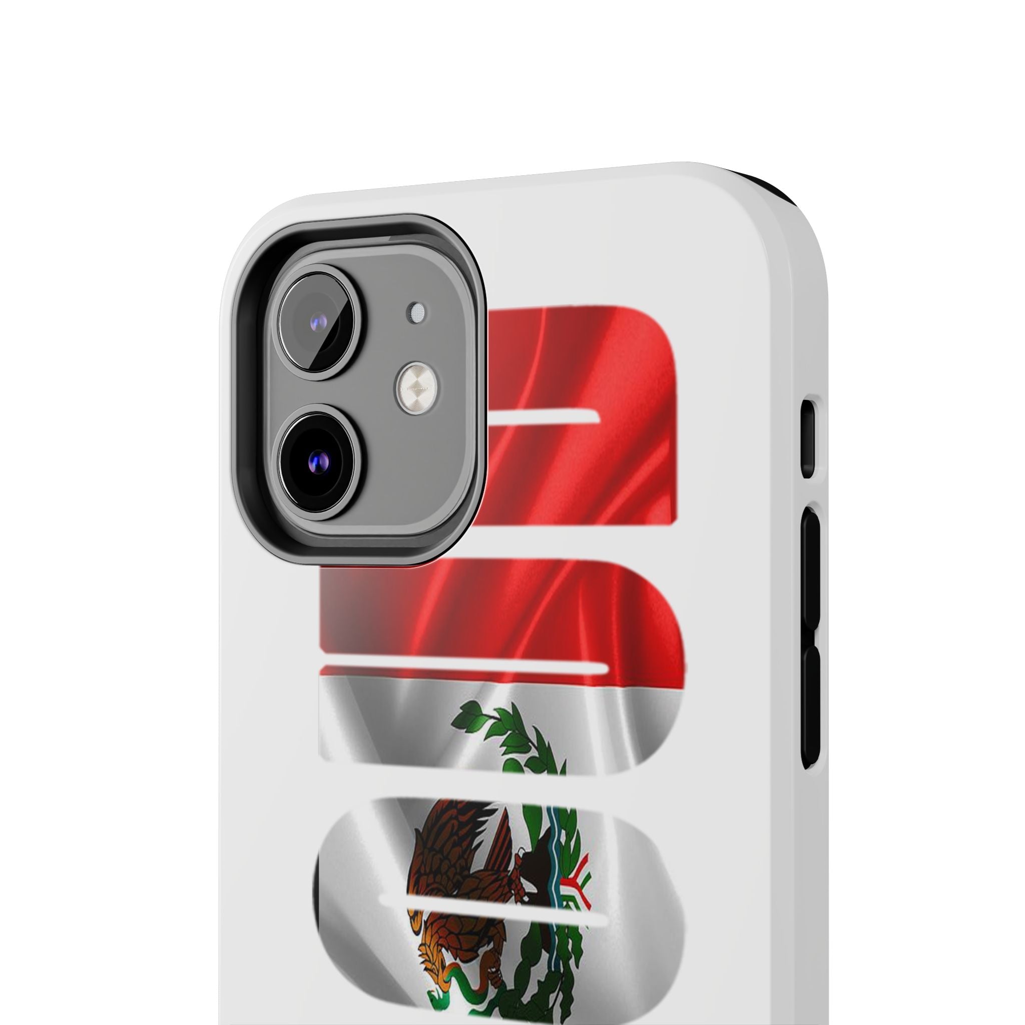 Mexico Pride Tough Phone Case — Mexican Flag Vertical 'PRIDE' Design - 314 Originals