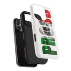 Mexico Pride Tough Phone Case — Mexican Flag Vertical 'PRIDE' Design - 314 Originals