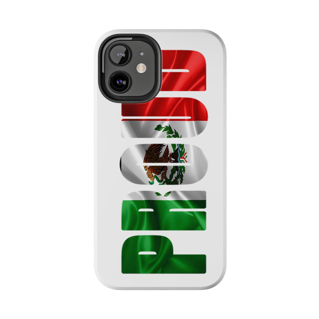 Mexico Pride Tough Phone Case — Mexican Flag Vertical 'PRIDE' Design - 314 Originals