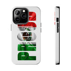Mexico Pride Tough Phone Case — Mexican Flag Vertical 'PRIDE' Design - 314 Originals