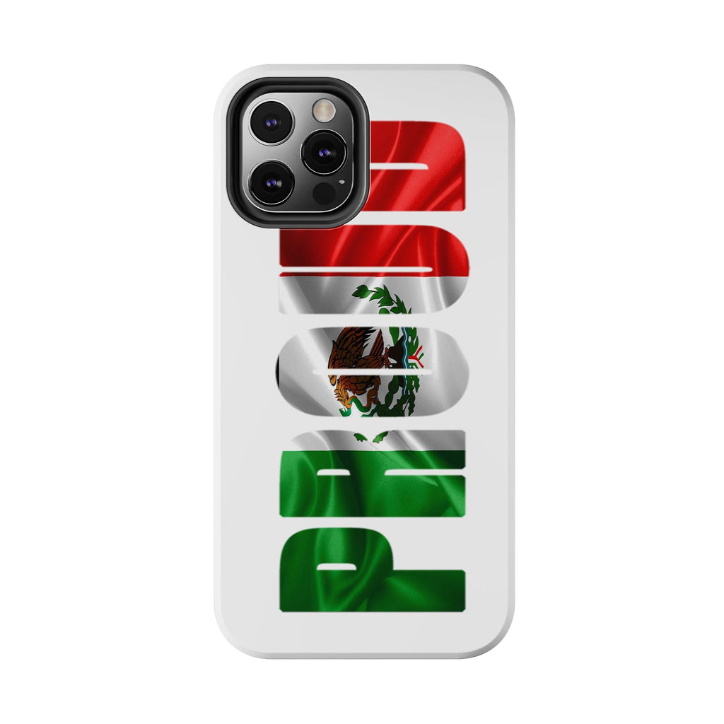Mexico Pride Tough Phone Case — Mexican Flag Vertical 'PRIDE' Design - 314 Originals