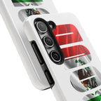 Mexico Pride Tough Phone Case — Mexican Flag Vertical 'PRIDE' Design - 314 Originals