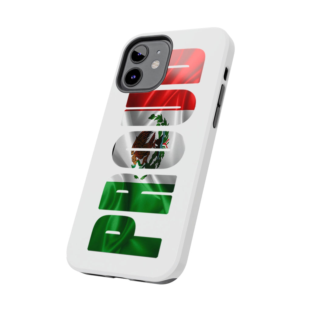 Mexico Pride Tough Phone Case — Mexican Flag Vertical 'PRIDE' Design - 314 Originals
