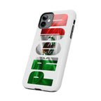 Mexico Pride Tough Phone Case — Mexican Flag Vertical 'PRIDE' Design - 314 Originals