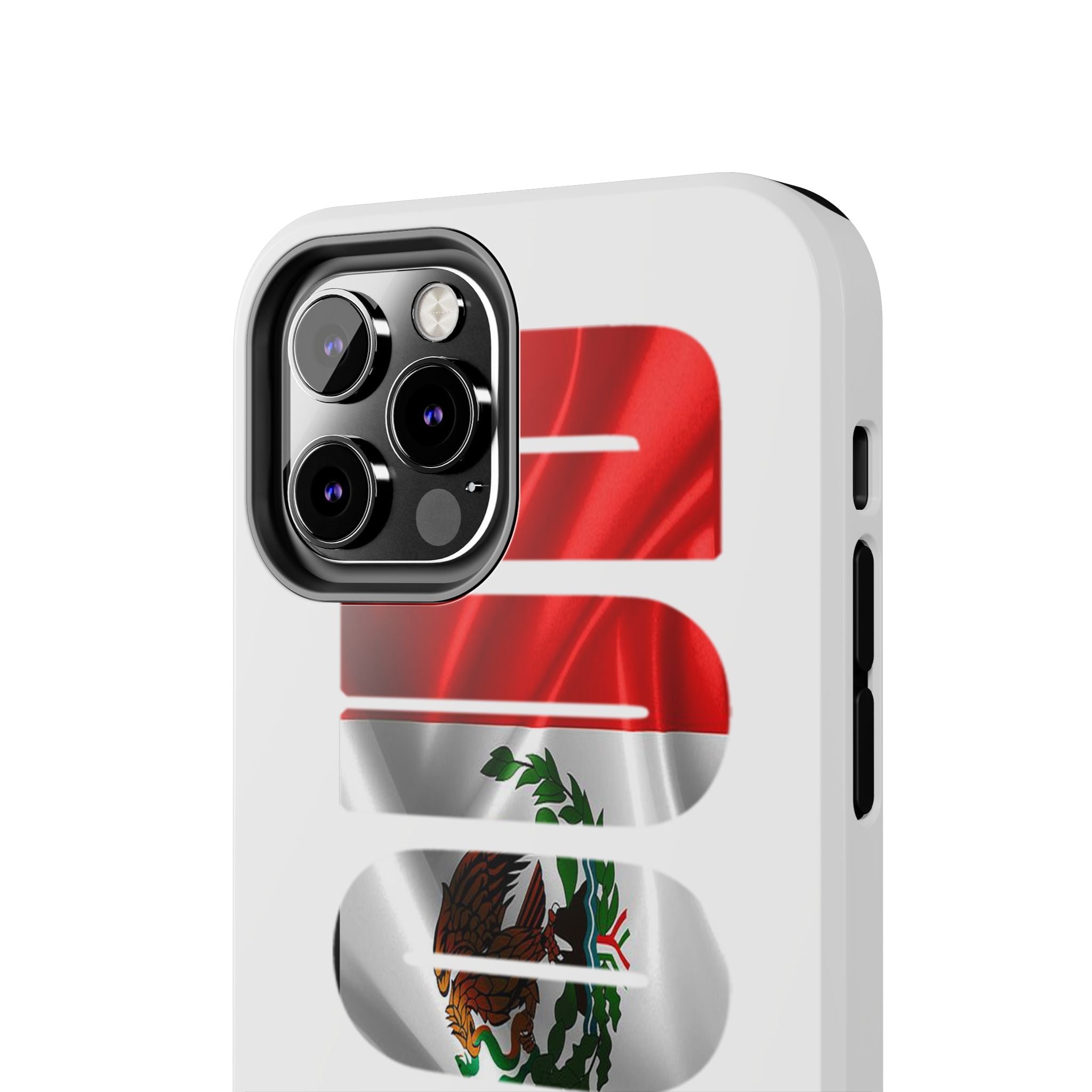 Mexico Pride Tough Phone Case — Mexican Flag Vertical 'PRIDE' Design - 314 Originals
