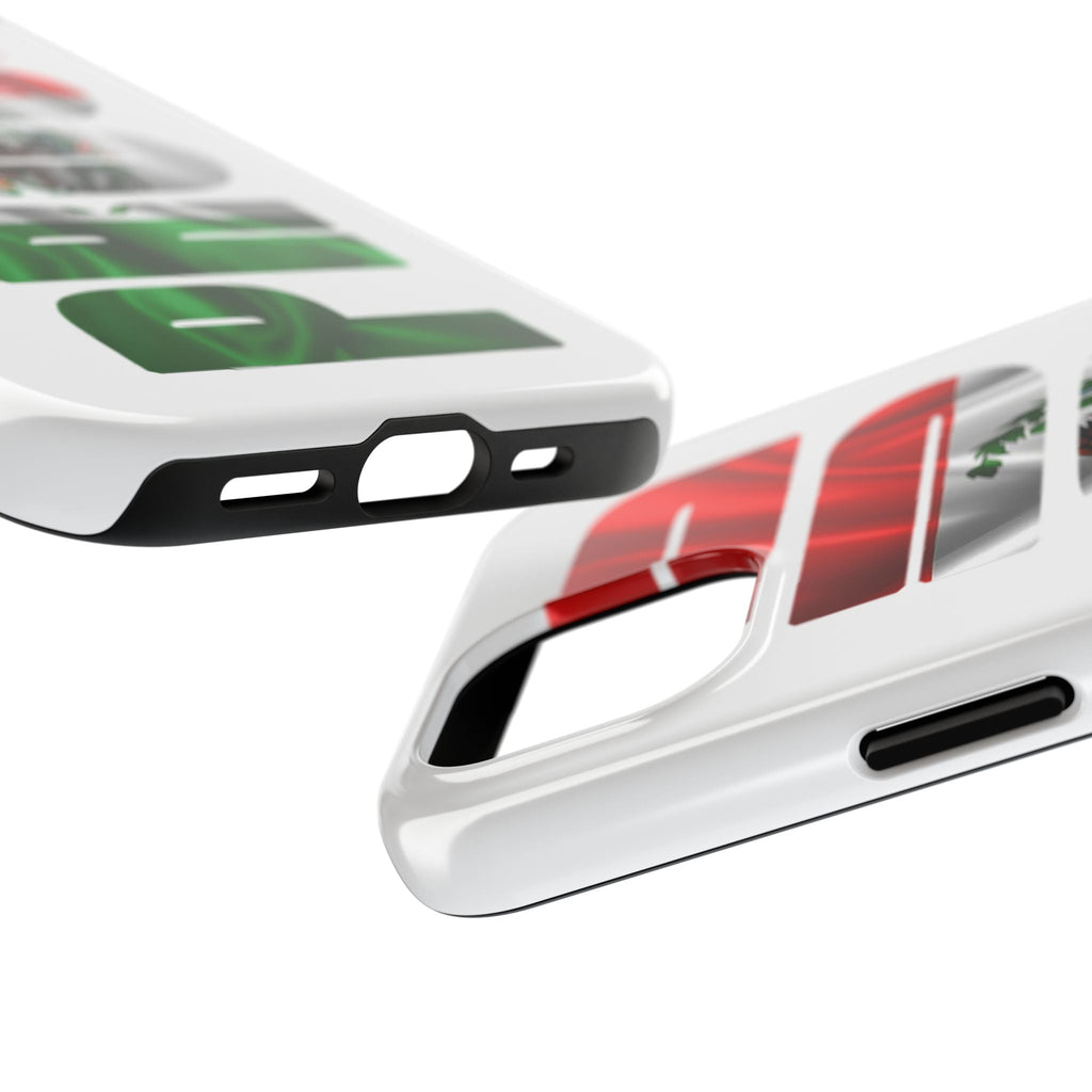 Mexico Pride Tough Phone Case — Mexican Flag Vertical 'PRIDE' Design - 314 Originals