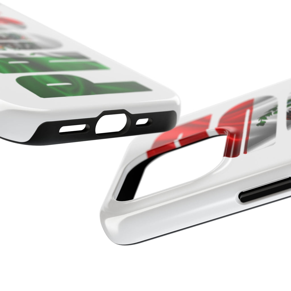 Mexico Pride Tough Phone Case — Mexican Flag Vertical 'PRIDE' Design - 314 Originals