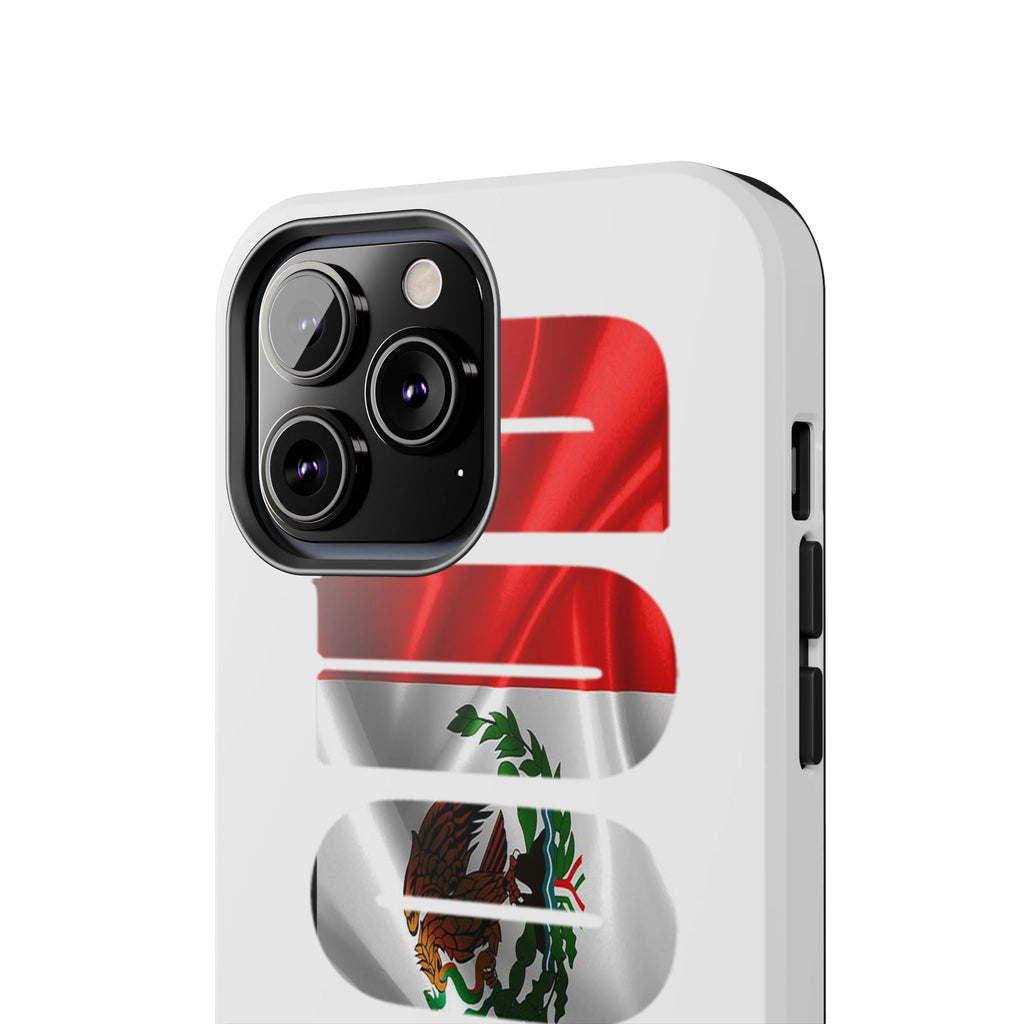 Mexico Pride Tough Phone Case — Mexican Flag Vertical 'PRIDE' Design - 314 Originals