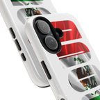 Mexico Pride Tough Phone Case — Mexican Flag Vertical 'PRIDE' Design - 314 Originals