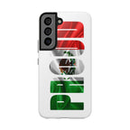 Mexico Pride Tough Phone Case — Mexican Flag Vertical 'PRIDE' Design - 314 Originals